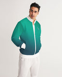 Men's Track Jacket LMG, Aqua