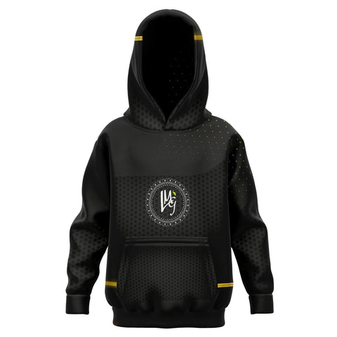 Sudadera NIÑ@S LMG, Modelo Black-Gold