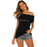 Women's Off The Shoulder Short-sleeve Top