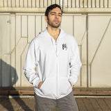 Unisex Zip Up Hoodie LMG, Modelo Simple