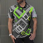 Men's All-Over Print Polo Shirts LMGuitar