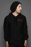 pullover hoody LMGuitar, model Black&Orange