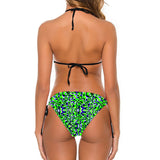 Two-piece Swimsuit Triangle Bikini, model frog