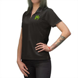 Women's Polo Shirt LMG, Model Black-Flust