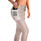 Leggings LMG, Modelo PINK&SILVER