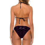 Two-piece Swimsuit Triangle Bikini LMG NP purple neon