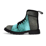 Men's Canvas Botas LMG, Modelo Metal-Blue