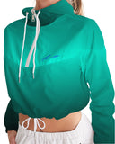 Desgraded AQUA Women's Cropped Windbreaker LMG