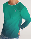 Men's Long Sleeve Tee LMG Aqua