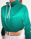 Desgraded AQUA Women's Cropped Windbreaker LMG