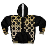 Unisex Zip Hoodie, Model Arabic-Vip