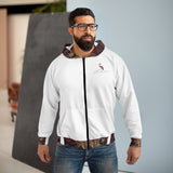 Chaqueta lana LMG, Firma Arabic-White unisex