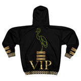 Unisex Zip Hoodie, Model Arabic-Vip