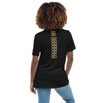 Camiseta suelta mujer LMG, Modelo Arabic-Gold