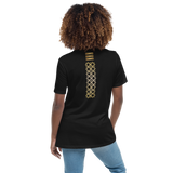 Camiseta suelta mujer LMG, Modelo Arabic-Gold