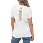 Camiseta suelta mujer LMG, Modelo Arabic-Gold