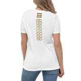 Camiseta suelta mujer LMG, Modelo Arabic-Gold