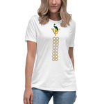 Camiseta suelta mujer LMG, Modelo Arabic-Gold