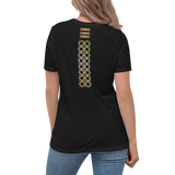 Camiseta suelta mujer LMG, Modelo Arabic-Gold