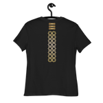 Camiseta suelta mujer LMG, Modelo Arabic-Gold