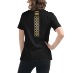 Camiseta suelta mujer LMG, Modelo Arabic-Gold