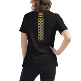 Camiseta suelta mujer LMG, Modelo Arabic-Gold