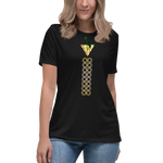 Camiseta suelta mujer LMG, Modelo Arabic-Gold