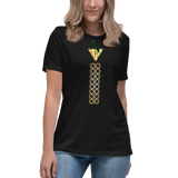 Camiseta suelta mujer LMG, Modelo Arabic-Gold