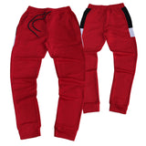 Winter Warm Fleece Sweatpants Men's Track Pants Elastic Casual