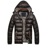 NEW 2020 LMG..Men Jacket Fashion Cotton Thermal Thick Parkas Male