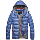 NEW 2020 LMG..Men Jacket Fashion Cotton Thermal Thick Parkas Male