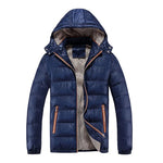 NEW 2020 LMG..Men Jacket Fashion Cotton Thermal Thick Parkas Male