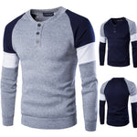 New Round Collar Men's Casual